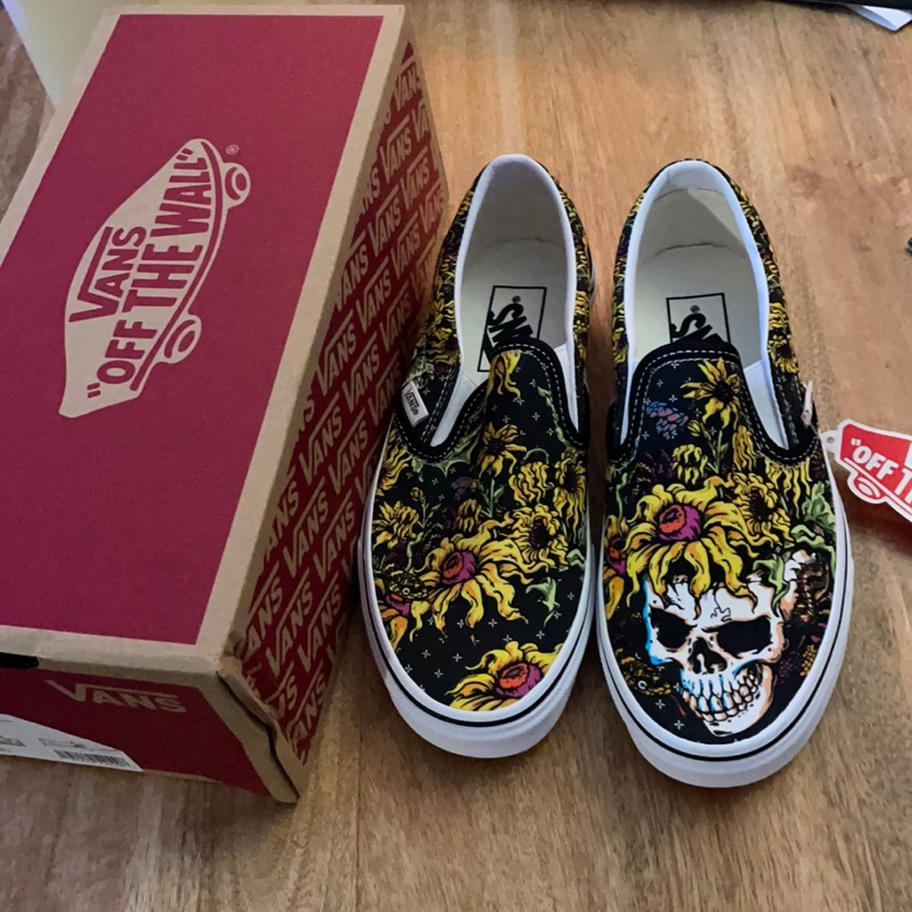 Skull Vans Classic Slip-On